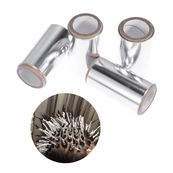 

4 Rolls Tin Foil Disposable Practical Hairdressing Tin Foil Modeling Tool