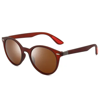 Fashion Trend Polarized Sunglasses Classic Retro Men and Women with The Same Sunglasses Outdoor Anti-UV Fishing Glasses - Цвет: As shown