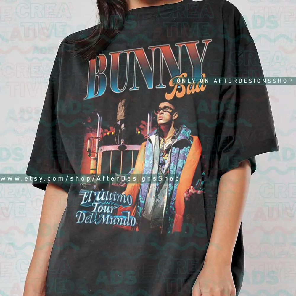 Bad bunny shirt el ultimo tour Clearance
