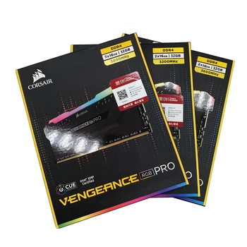 

CORSAIR Комплект модулей памяти VENGEANCE® RGB PRO 32 ГБ (2 x 16 ГБ) DDR4 DRAM 3000 МГц 3200 МГц C16 — черный цвет