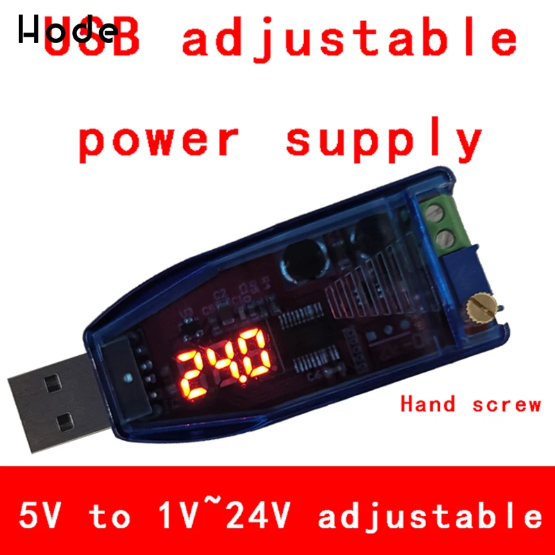 DC-DC 5 В до 3,3 В 9 в 12 В 24 в USB повышающий/понижающий модуль питания Регулируемый повышающий понижающий преобразователь постоянного тока 1,2 В-24 В