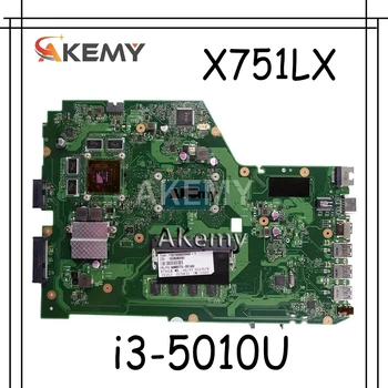 

XinKaidi X751LX Motherboard i3-5010U GTX950M/2GB For Asus X751LK X751LX Laptop motherboard X751LK Mainboard X751LK Motherboard