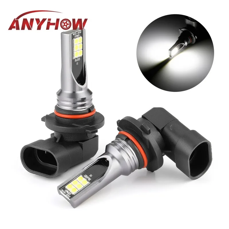 2x Противотуманные фары H1 H3 светодиодный H4 H7 H8 H9 H11 9005 HB3 9006 HB4 автомобиля CSP для DC12V