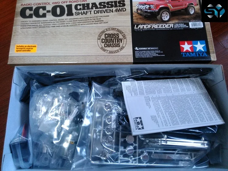 Tamiya 58579 Land Freeder CC01 Радиоуправляемый р/у комплект(автомобиль с двигателем ESC