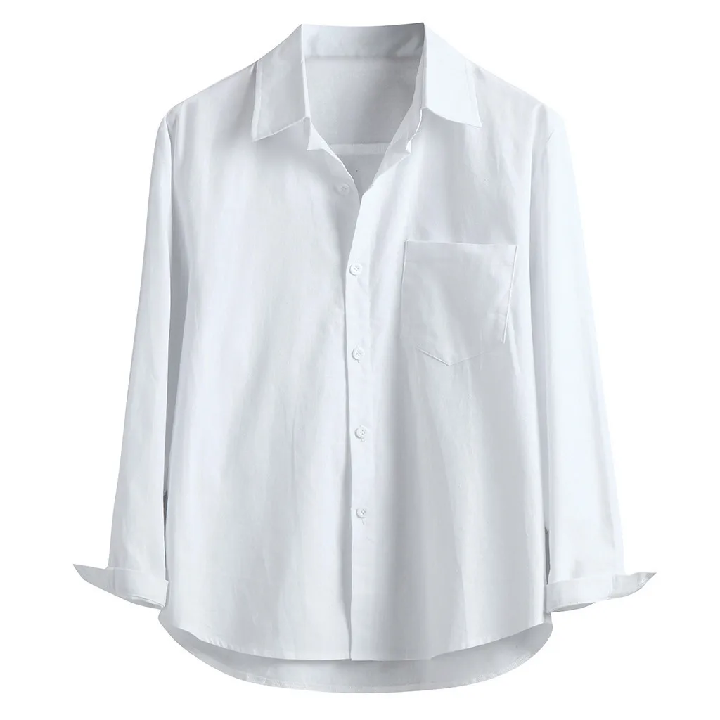 Рубашка camisa masculina мужская рубашка мужские рубашки chemise homme уличная camisa social masculi однотонная Повседневная рубашка Z4
