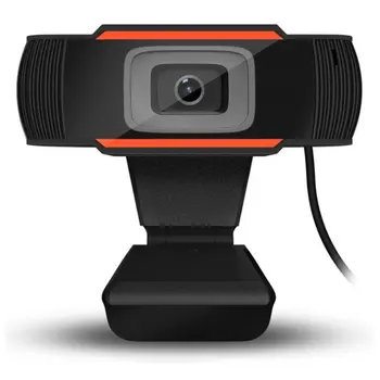 

Webcam 1080P USB Camera Rotatable Video Recording Web Camera with Microphone Free Drive For PC Computer