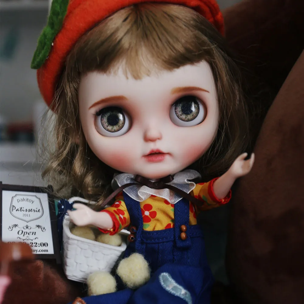 Neo Blyth Doll NBL 1/6 BJD индивидуальное матовое лицо открытый рот модный девичий шар для