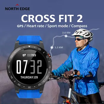 

Original North EDGE GPS Smart Watch Men Compass Atmospheric Pressure Sport Watch Altitude Sleep Monitor Cross Fit 2 Smartwatch
