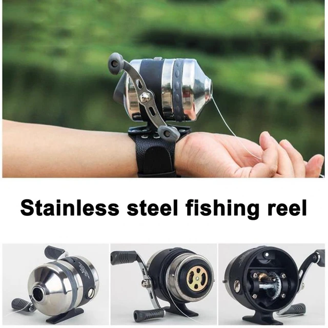 Fast Line Fishing Reel Anti-Slip Stainless Steel Gear Ratio Ball