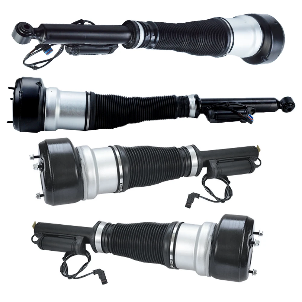 Anteriore E Posteriore 2 Pairs Air Suspension Strut Shock Spring Per Mercedes W221 S-Class 2213204913 2213205513 2213205613