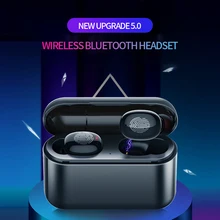 TWS отпечатков пальцев сенсорные Bluetooth наушники, HD стерео беспроводные наушники, шумоподавление игровая гарнитура