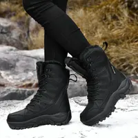 Moipheng Winter Boots Women Super Warm Plus Size 36-46 Mid-Calf Motorcycle Boots Warm Plush Platform Shoes Zapatos Para Mujer - Image 2