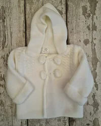 Ensemble veste et pantalon tricoté blanc pour bébé fille et garçon, Style espagnol 