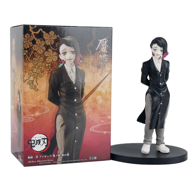 Anime Demon Slayer Figure Kamado Tanjirou Nezuko Action Figures PVC Model Toys Zenitsu Figurine Inosuke Kimetsu No Yaiba Figura Enmu-With box
