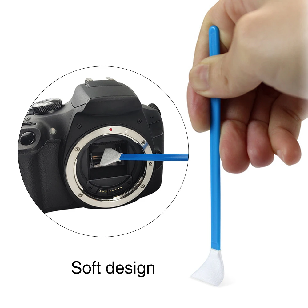 5PCS/Set Home Small Keyboard Screen Edge Professional Soft Tool Dust Sensor Cleaning Swab DSLR Camera CCD CMOS Mobilephone Lens |