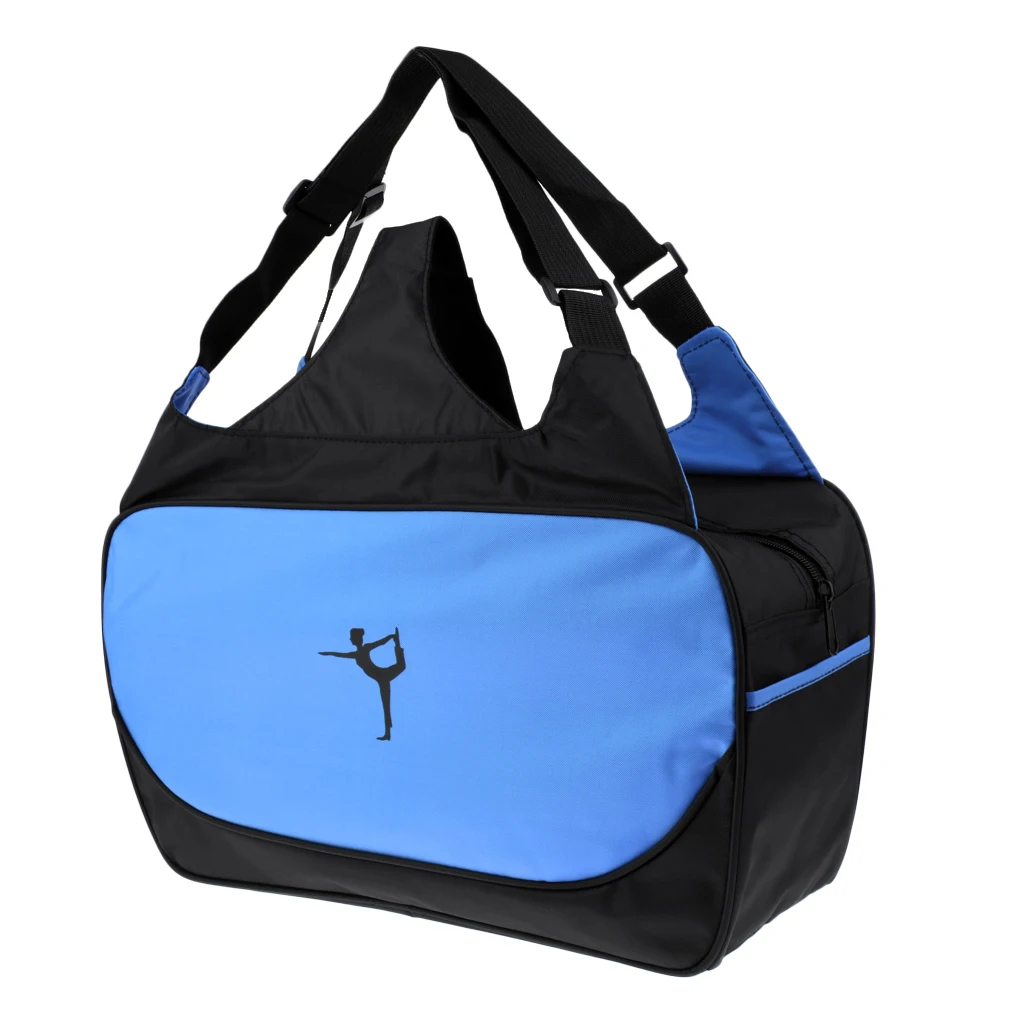 Lightweight Gym Fitness Yoga Mat Shoulder Pack Pilates Pad Bags Water-Resistant Satchel Shoulder Travel Zipper Closure Bag