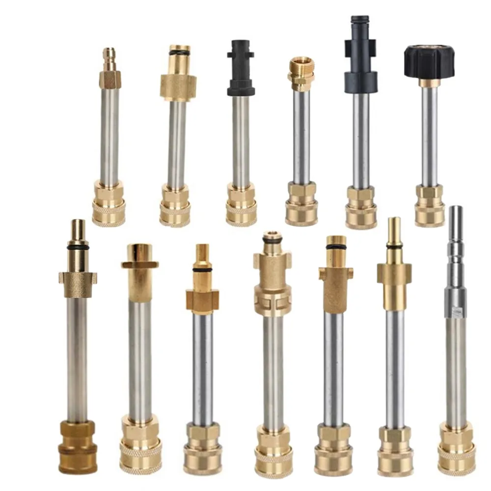 Car Pressure Washer Extension Wand Lance Kit 1/4" Quick Connector for
