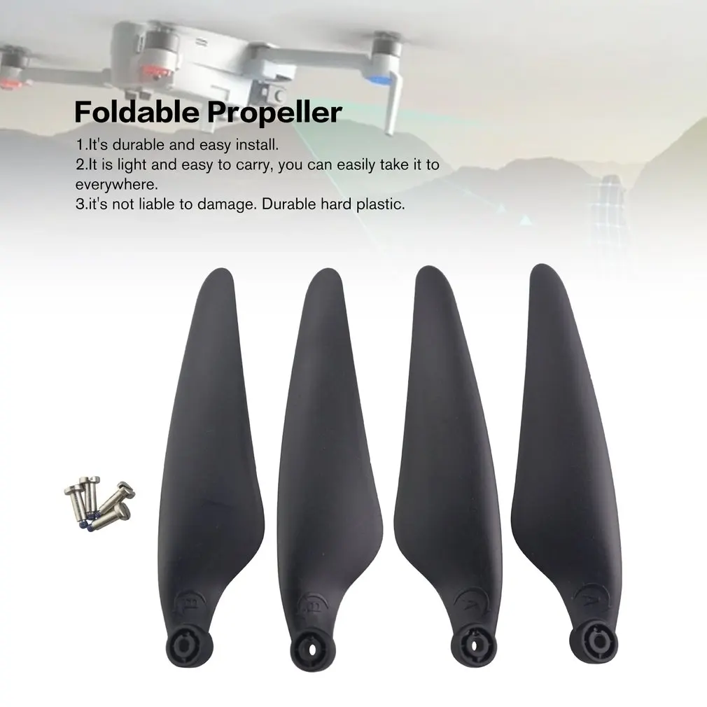 LeadingStar Hubsan H117S Zino Радиоуправляемый Дрон Квадрокоптер запасные части быстросъемный складной пропеллер реквизит Набор лопастей
