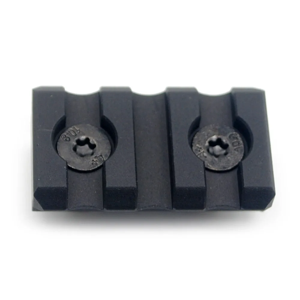 TriRock 3 слота/36 мм M-lok рельсовые секции Piatinny/Weaver Mount Segment Fit M-lok Handguard Attachment_Black/Red/Tan цвета