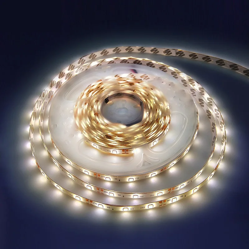 Гибкая СВЕТОДИОДНАЯ лента SMD 5050 2835 12 В 5 м светодиодов постоянного тока