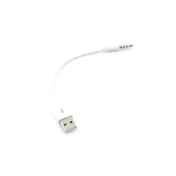 3 5mm Jack AUX to USB 2 0 Charger Data Sync Audio Adapter Cable for