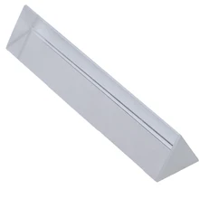 Мини 3*3*3*15 см Призма K9 кристалл Оптическое стекло Тройная треугольная призма рефрактор физический эксперимент образовательные инструменты