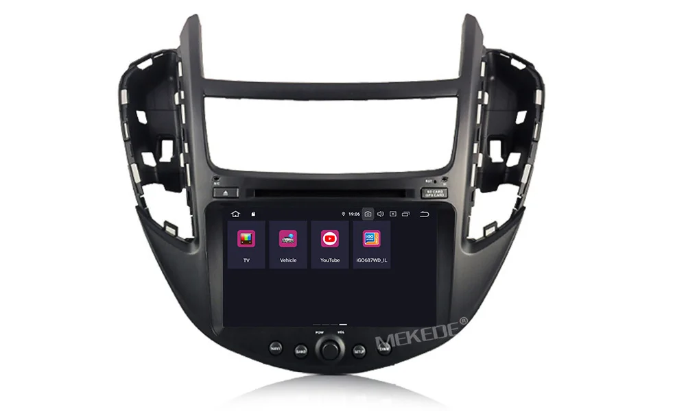 MEKEDE PX5 1024x600 Android 9,0 4G ram 64G rom Автомобильный мультимедийный плеер для CHEVROLET TRAX 2013 автомобильный Радио gps Навигация стерео