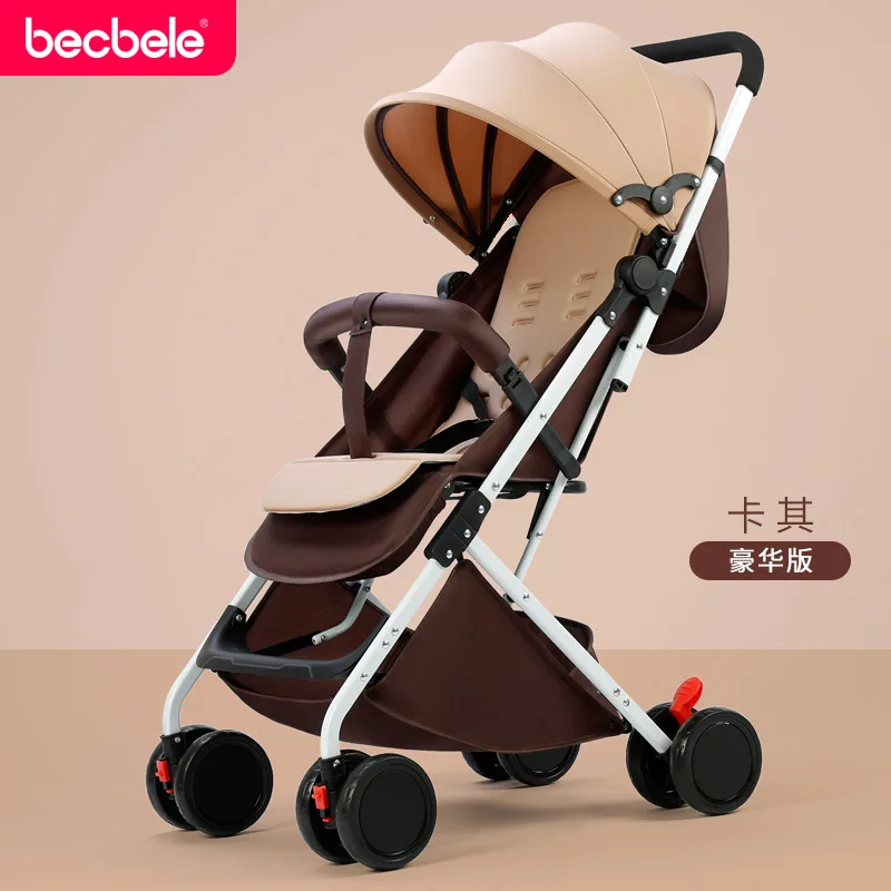  Super Light stroller Portable Folding Baby Stroller Umbrella newborn carriage Can Sit On A Lying tr