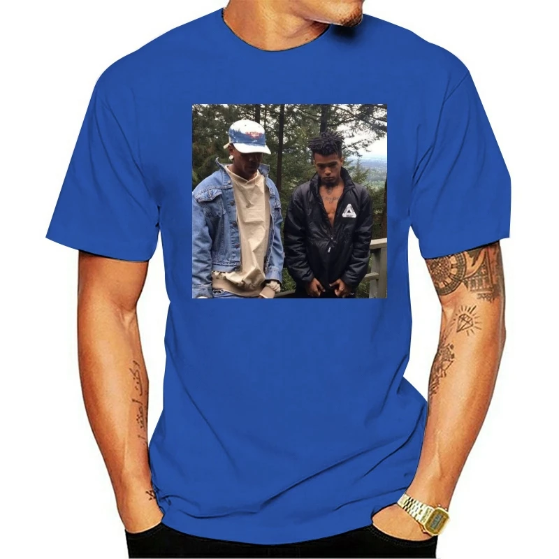 

T SHIRT Men T SHIRT Slump and XXXTentacion Black Tees Clothing funny novelty women