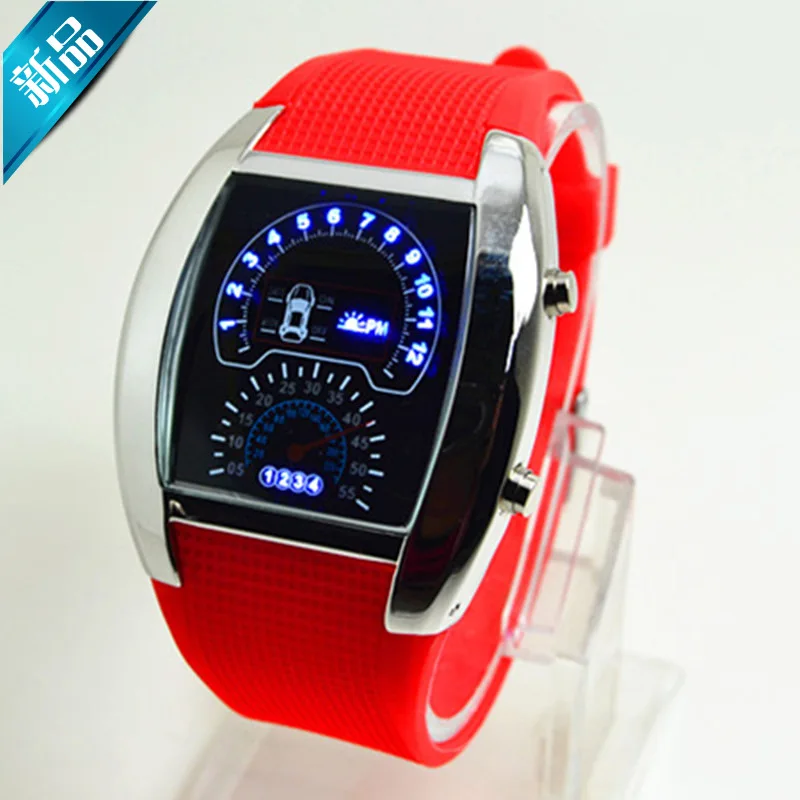 

Brand LED Hang Kong Biao Second Generation Aviation Watch New Style LED Watch