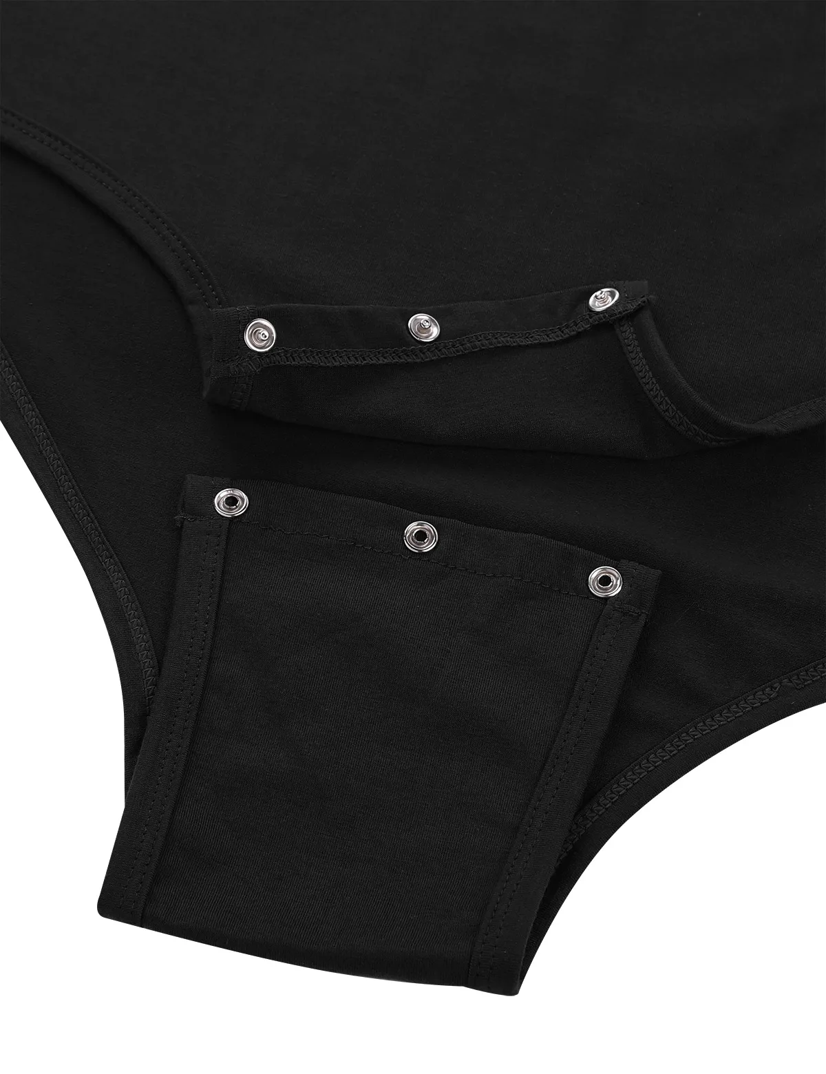Men Bodysuits Men Short Sleeve Bodysuit One Piece Sleepwear Press Crotch Solid Leotard Lingerie Romper Pajamas Nightwear Loungewear Homewear men bodysuits men lingerie