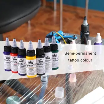 

30ml Natural Plant Tattoo Ink Pigment for Semi-permanent Eyebrow Eyeliner Pure Natural Refining Safe Tattoo Ink