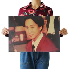 [A952] Kui 08 Ностальгический ретро плакат из крафт-бумаги экран для помещений кафе декоративная живопись