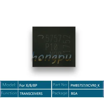 

10pcs/lot XCVR0_K /5757/PMB5757 IC Chip For iphone 8/8 plus/ X Intermediate Frequency IF Transceivers IC For Intel version