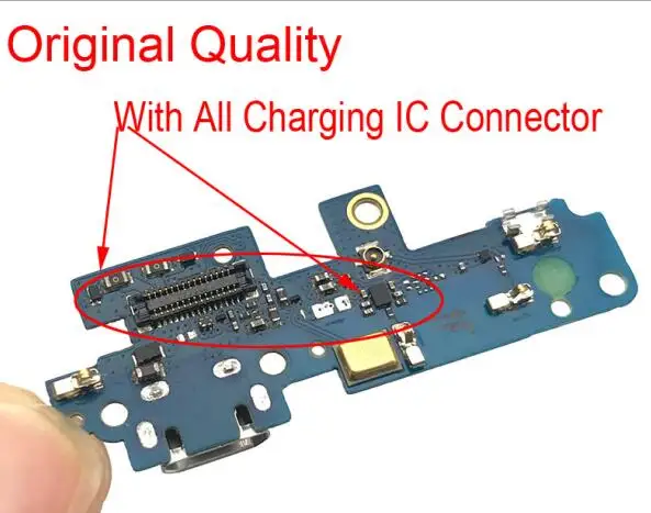 Для Xiaomi Redmi 4X4 4A Pro 6 6A 5A USB порт зарядное устройство док-станция разъем зарядная плата гибкий кабель микрофонная доска - Цвет: Redmi 4 - Original