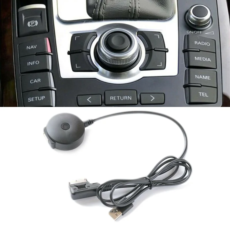 Bluetooth USB AUX в адаптер кабель подходит для A5 8T A6 A8 Q7 AMI MMI 2G GW Plug and play|Кабели и