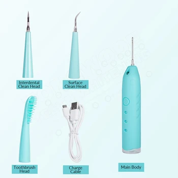 

Ultrasonic Dental Calculus Remover Prevent Plaque Tool Device Deep Cleaning Dentist Teeth Whitening