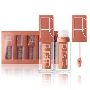 

Waterproof long lasting lip plumper gloss velvet matte lip gloss nude makeup liquid lipstick pumpkin lip tint 2020#