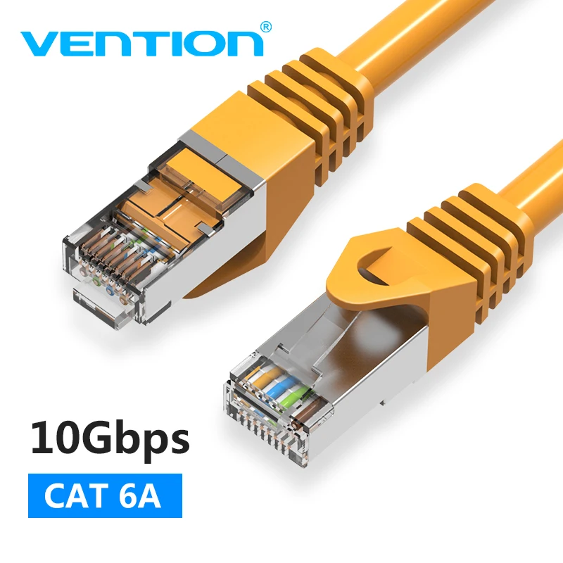 Vention Cat6A Ethernet Cable RJ45 CAT6A Lan rj45 Network Patch Cord for Computer Router Laptop |