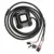 Настольный Компьютер PC Power Supply Case on / off Reset Button Switch Кабельный Блок Extender с Двойным USB Двухпортовым аудиоразъемом