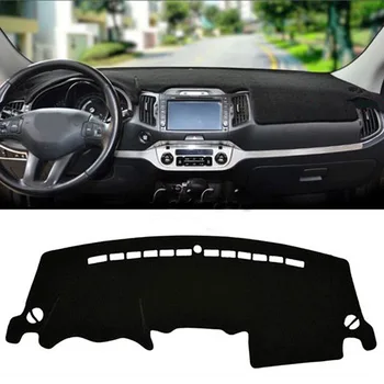 

Lsrtw2017 Polyester Car Dashboard Pad Cover Sun Shade Mat Insulation for Kia Sportage ql 2011-2020 2018 2011 2017 2019 2015 2014