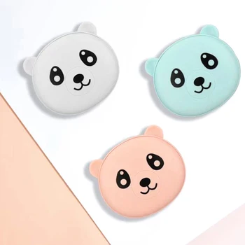 

Winter Portable USB Hand Warmer Mini Cute Cartoon Bear Rechargeable Hand Warmer Double-Sided Quick Heating