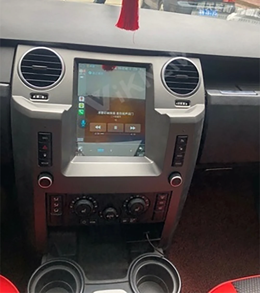 

car gps navi video multimedia player for land discovery3 2004-2011 android auto radio car audio tape recorder vertical screen