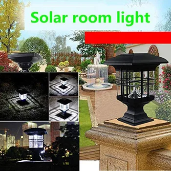

Column Headlight Waterproof Solar Lamp for Garden Landscape Outdoor Lighting QJS Shop
