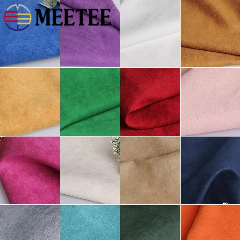 Meetee 50/100x150 см из ткани под замшу, ткань для зима-осень куртка ткань сумки из натуральной кожи чехол для дивана одежда поделки своими руками аксессуары для шитья