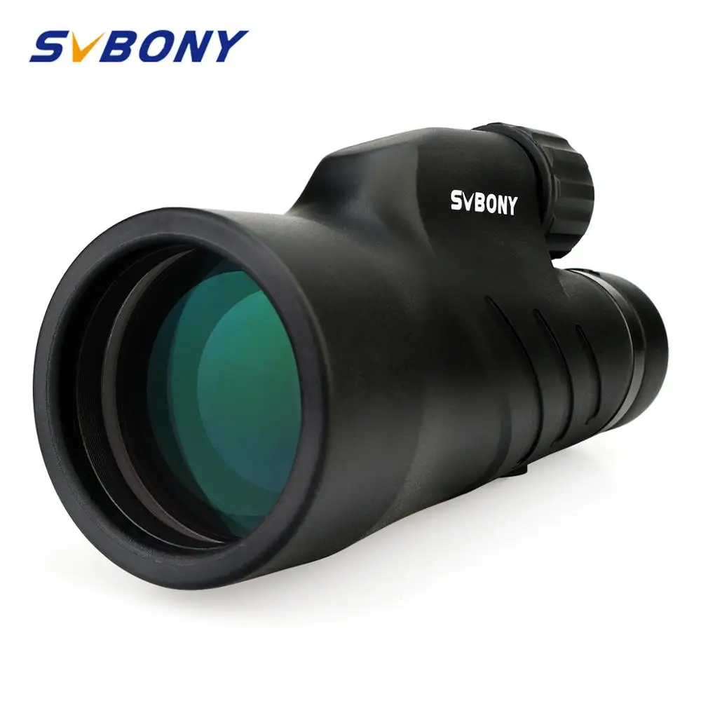 SVBONY 12x50 Монокуляр BaK4 призма с полным многослойным покрытием телескоп IPX7