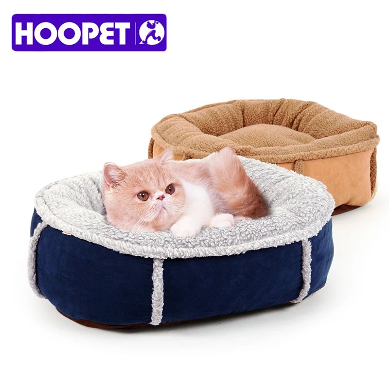 HOOPET мягкий коврик для собак и кошек кровать съемная и моющаяся с двухсторонней подушкой подходит для щенков-питомцев теплые продукты