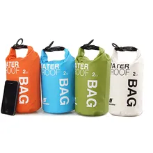 2L высокое качество ПВХ Водонепроницаемый сухой мешок Открытый Спорт Плавание рафтинг Каякинг Парусная сумка для хранения Портативный прочный