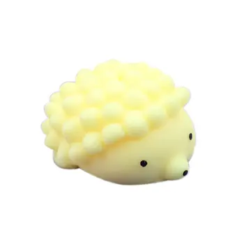 

Kids Cartoon LED Light Glowing Flash Hedgehog Baby Elasticity Fun Toys Gifts Children Squeeze Anti Stress Toys