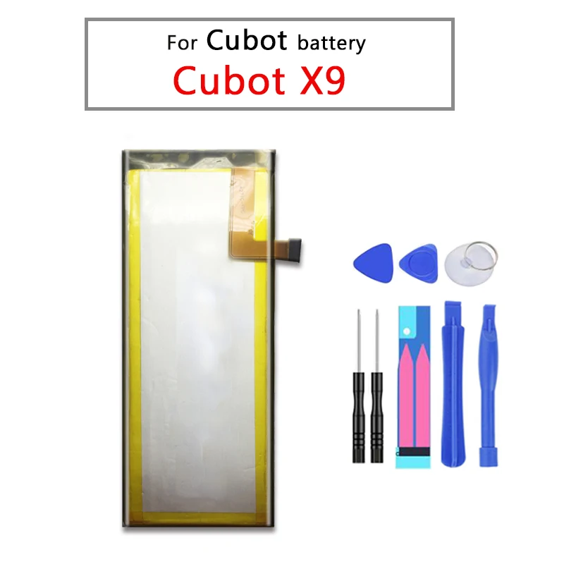 Для Cubot X9 запасная полимерная литий-ионная батарея для 2100mAh аккумуляторная